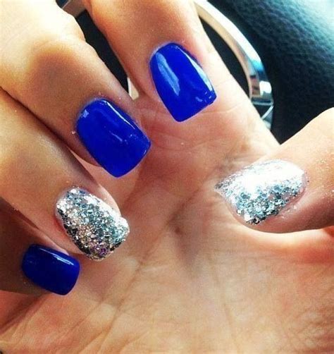 Cute Nails To Show Off Your Love for Blue