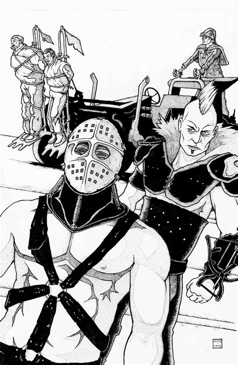 MAD MAX 2 THE LORD HUMUNGUS – FINAL INKS – Jason Lenox