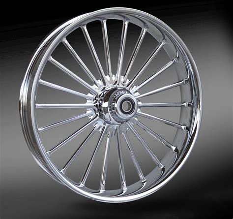 RC Components Illusion Chrome Wheel for Harley Davidson Models (Choose Options ...