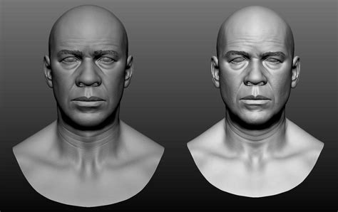 Denzel Washington - ZBrushCentral