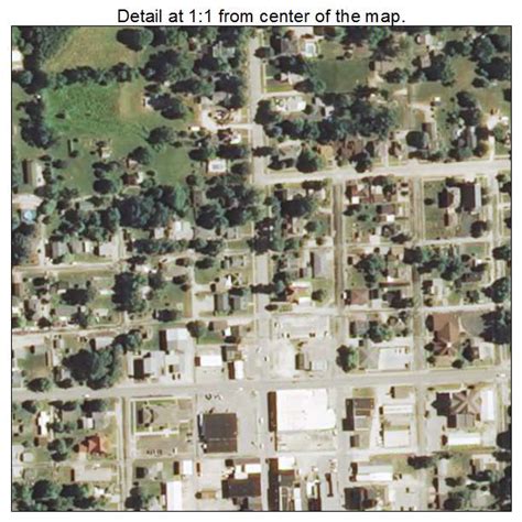 Aerial Photography Map of Winchester, IL Illinois