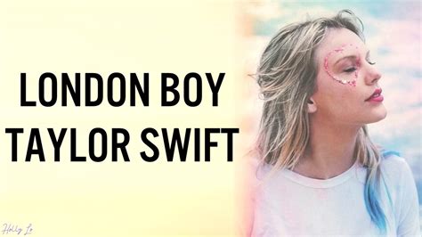 Taylor Swift - London Boy (with LYRICS) - YouTube