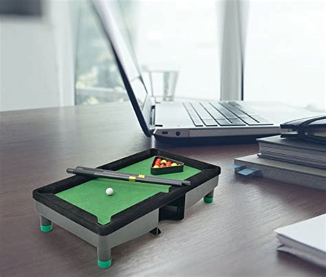 Perfect Life Ideas Desktop Miniature Pool Table Set with Mini Pool ...