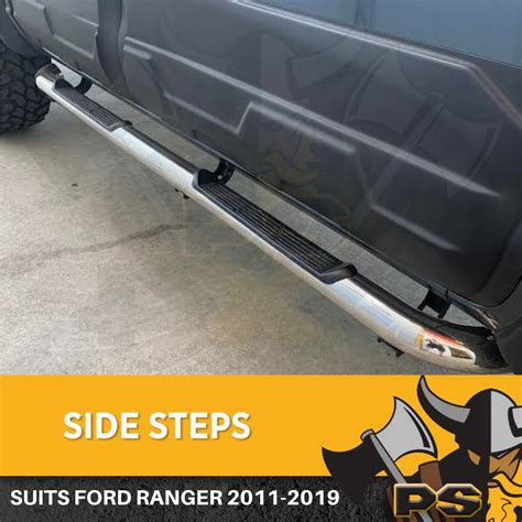 Side Steps Running Boards Suitable For Ford Ranger PX PX2 PX3 2012-2019 - PS4X4