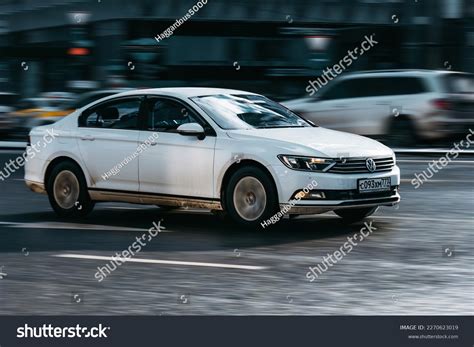 Moscow Russia March 2023 Car Driving Stock Photo 2270623019 | Shutterstock