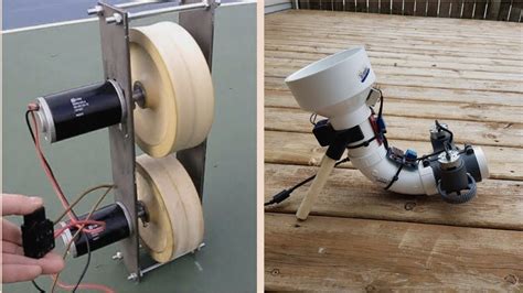 Best Tennis Ball Machine DIY | Homemade Tennis Ball Thrower Motor in ...