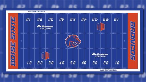 Boise State begins replacing 'The Blue' turf this week | ktvb.com