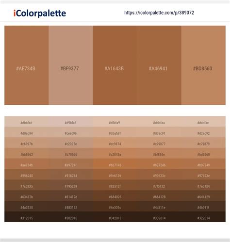 323 Color Palettes with Sepia Skin Color in 2019 | iColorpalette