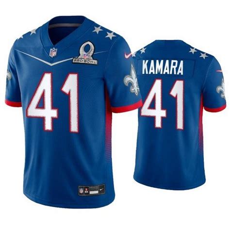 Saints Alvin Kamara 2022 Pro Bowl Royal Jersey – US Sports Nation