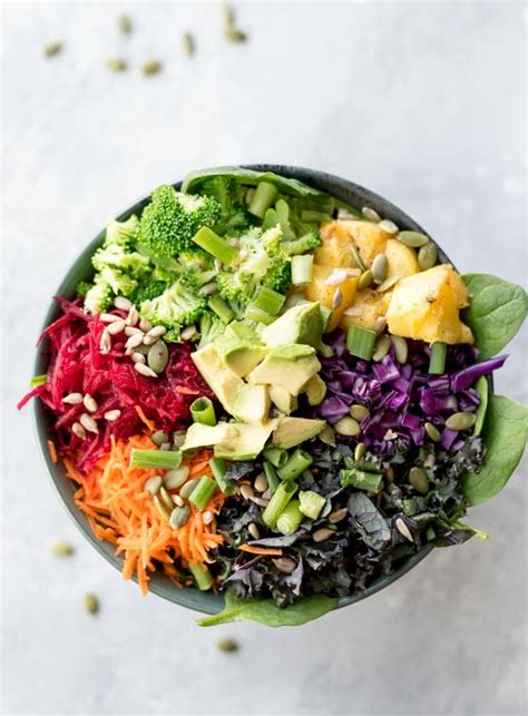 Rainbow Salad | how to make a healthy everyday superfood salad