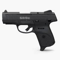 3d ruger mp9 submachine gun