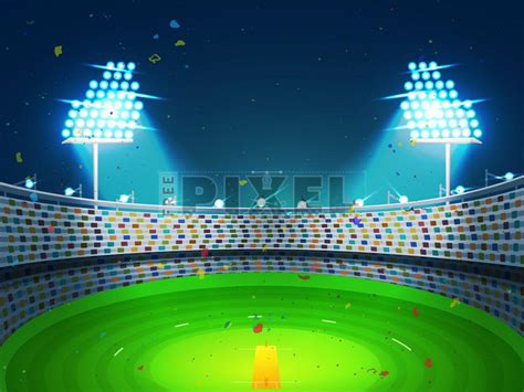 Cricket Playground Background