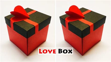 Love Box Card | Love Greeting Cards Latest Design Handmade | I Love You Card Ideas 2020 | #250 ...