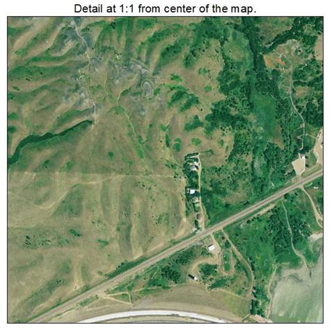 Aerial Photography Map of Oacoma, SD South Dakota