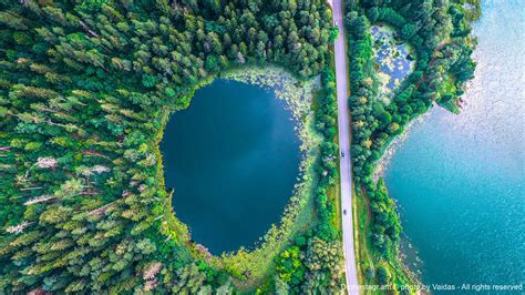 Beautiful Lithuania lakes. - Drone Photography