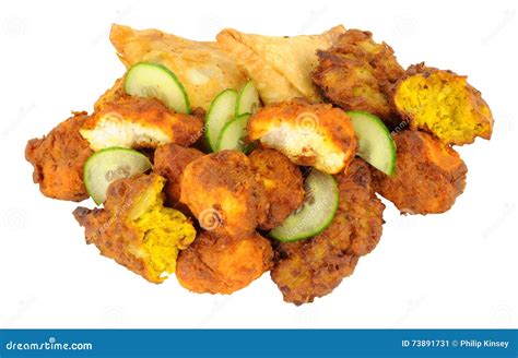 Fried Indian Snack Foods stock image. Image of coated - 73891731