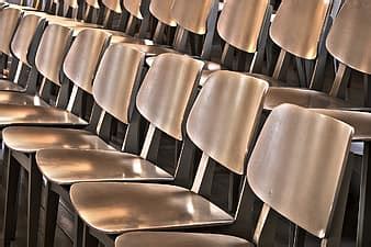 rows, chairs, brown, audience, seats, seating, seat, empty, row, sit, chair | Pikist