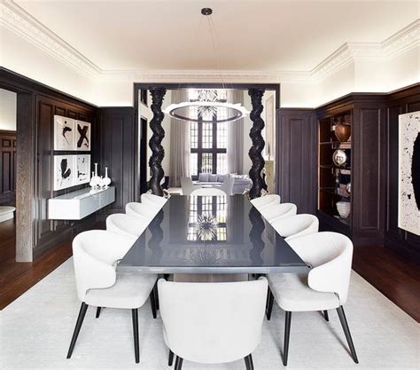 Dining Room Ideas : Modern Gothic-Style Dining Table And Chairs - NHG