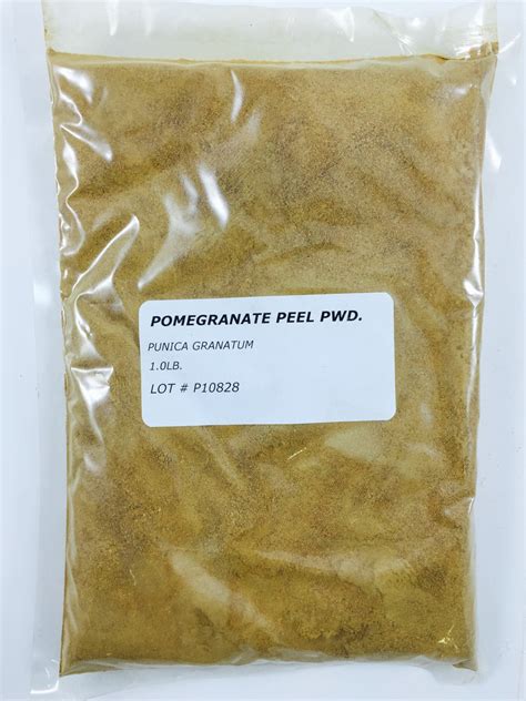 POMEGRANATE PEEL POWDER – Trade Technocrats Ltd