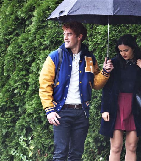 Camila Mendes and KJ Apa: Filming Riverdale -02 – GotCeleb