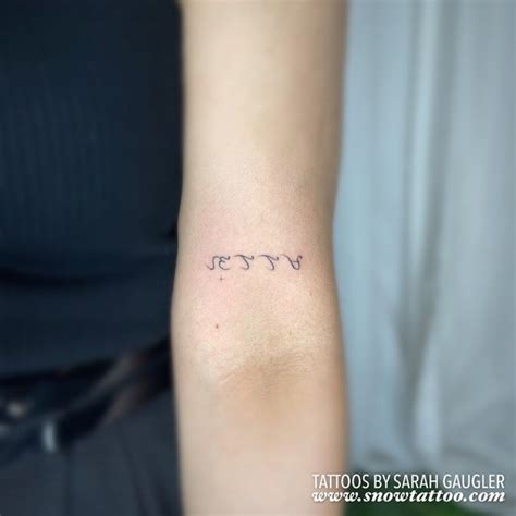 Baybayin Tattoo Designs — Snow Tattoo