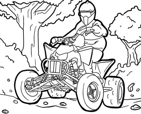 ATV Coloring Pages - Free Printable Coloring Pages for Kids