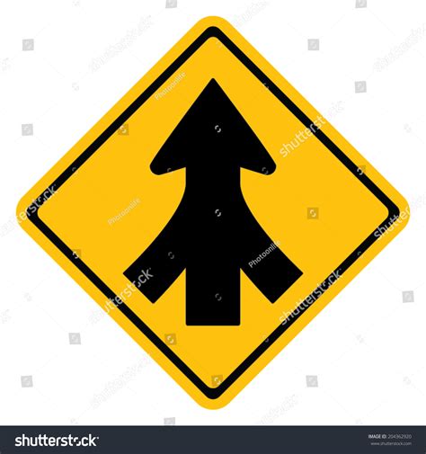 3,286 Merge traffic sign Images, Stock Photos & Vectors | Shutterstock