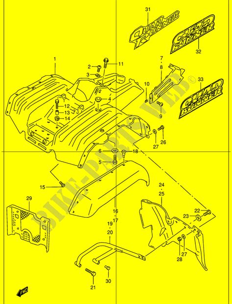 1999 OZARK 250 QUAD Suzuki motorcycle # SUZUKI MOTORCYCLES - Genuine Spare Parts Catalog