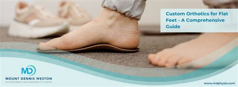 Custom Orthotics for Flat Feet – How Can They Help to Alleviate Pain ...