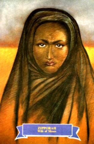 Zipporah or Tzipora is mentioned in the Book of Exodus as the Cushite ...