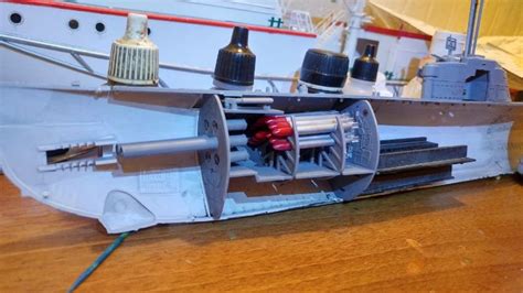 Type XXI U-boat by kpnuts - FINISHED - Revell - with interior - - Kit ...