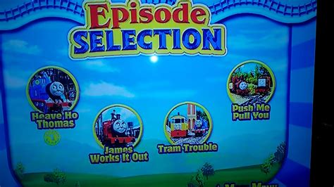 Team up with Thomas DVD menu - YouTube