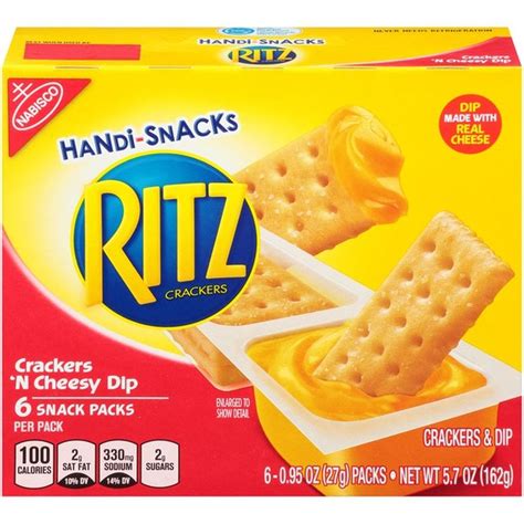 Handi-Snacks Ritz Crackers 'n Cheese Dip