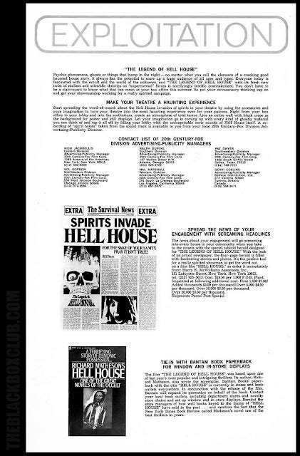 The legend of hell house book - bpowestern