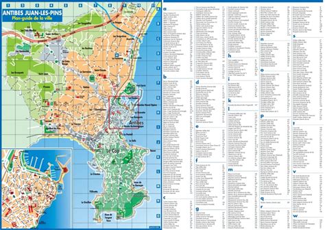 Antibes tourist map - Ontheworldmap.com