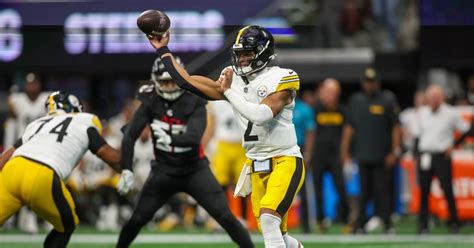 WATCH: Justin Fields, Calvin Austin III Connect for Pittsburgh Steelers' Long Touchdown - Athlon ...