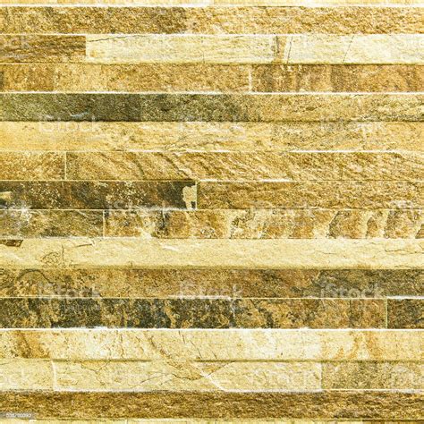 Gold Stacked Stone Wall Texture Stock Photo - Download Image Now - 2015, Brick Wall, Business ...