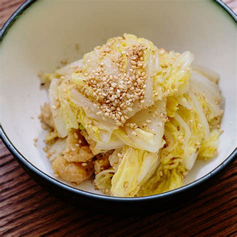 Sesame & Napa Cabbage Salad – The Japanese Pantry