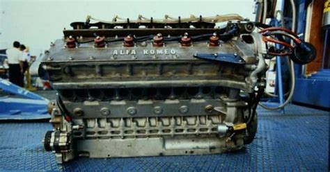 Alfa Romeo V12 F1 engine | Engines / Engine Parts / Car Mechanics ...