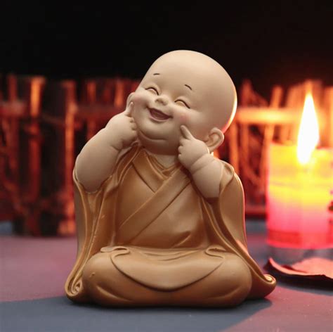 New Small Monk Figurines Buddha Statue. Made From High Quality Resin ...