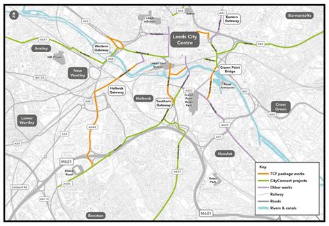 Leeds Bus Routes Map