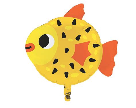 Puffer Fish Balloon Under the Sea Balloon Mermaid Party - Etsy