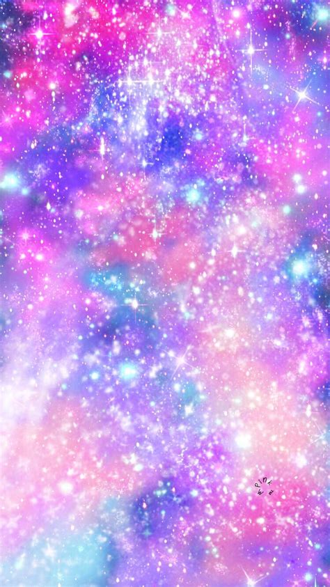 Glitter Ombre Unicorn Background - 750x1334 Wallpaper - teahub.io