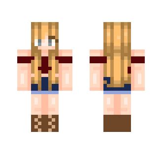 Download -Blonde Hair- Female- Minecraft Skin for Free. SuperMinecraftSkins