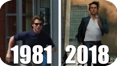 THE Evolution of Tom Cruise RUN 1981-2018 | Tom cruise, Cruise, Tom cruise movies