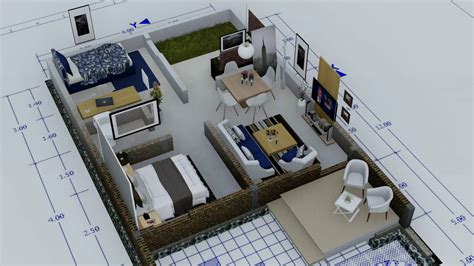 Gambar Rumah Animasi 3d | Markas3d