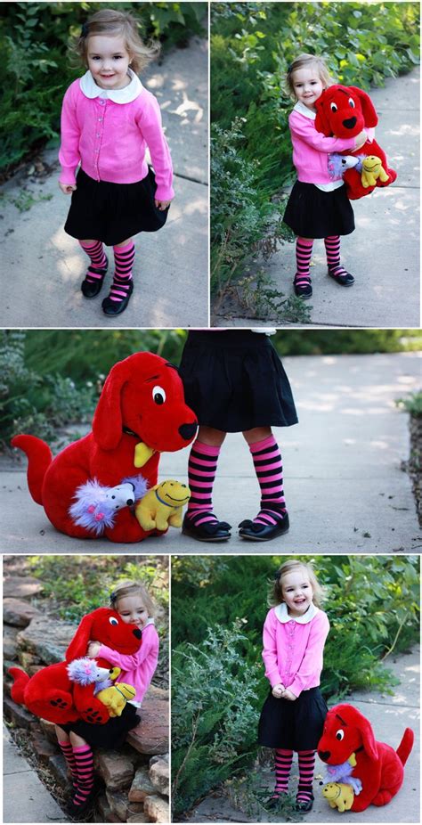 Book Character Halloween Costume: Emily Elizabeth of Clifford | Character halloween costumes ...