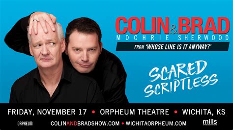 Colin Mochrie & Brad Sherwood - Orpheum Theatre