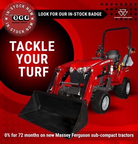 Massey Ferguson Sub Compact Tractor | D.W. Ogg Equipment Co.