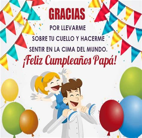 Imágenes, Tarjetas y Frases de Feliz Cumpleaños Papá